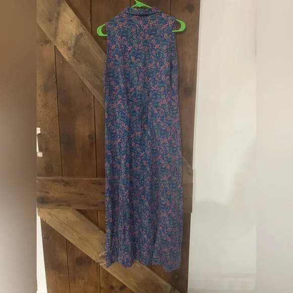 April Cornell Blue Floral Dress - Picture 2 of 3